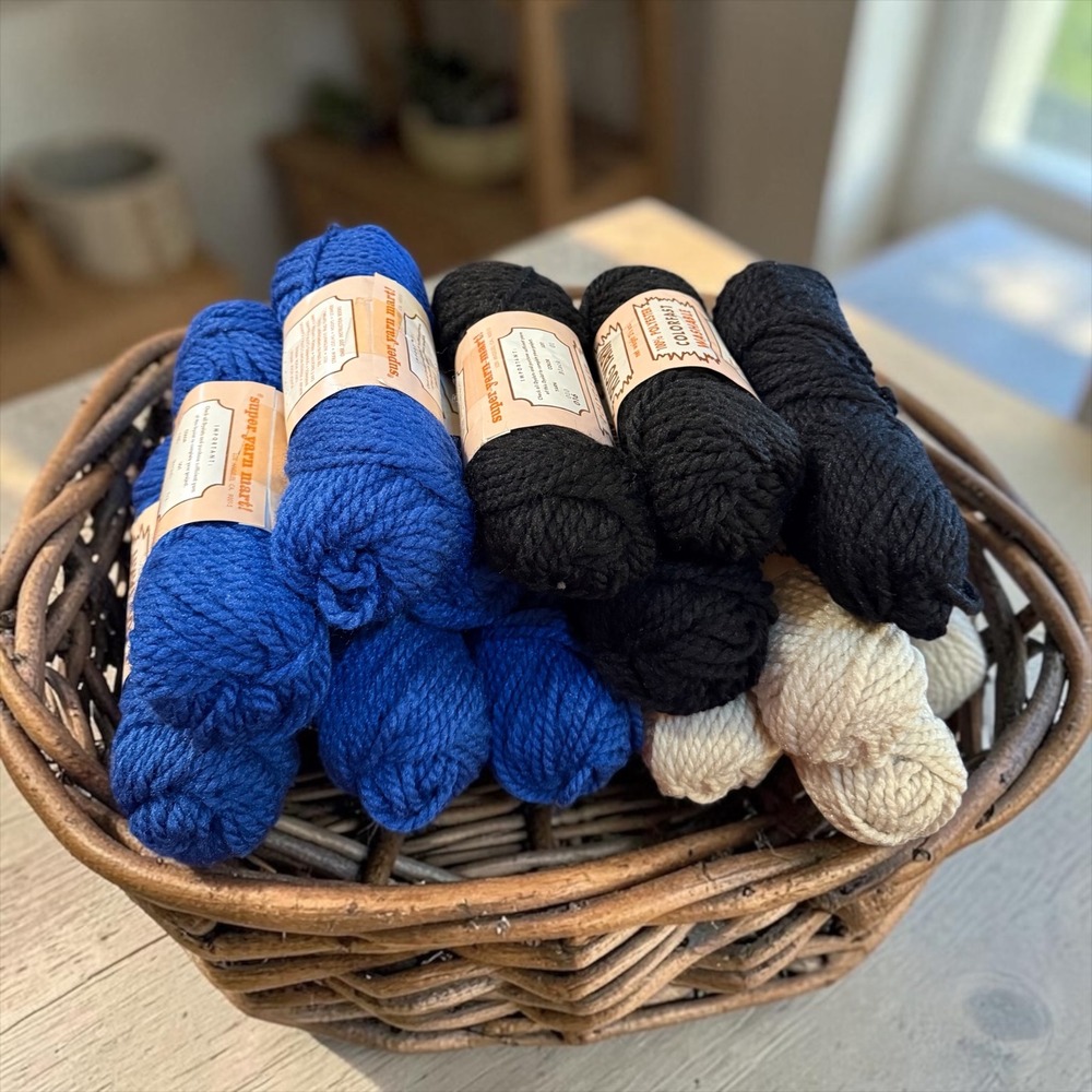 Lot of 13 Vintage Polycraft "Super Yarn Mart" Rug Yarn – Multi-Color Project Lot
